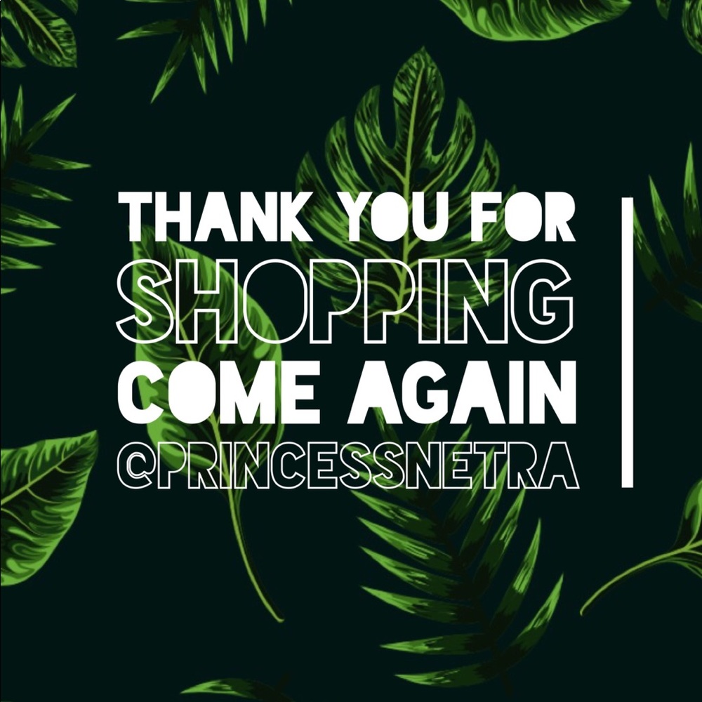 THANK YOU FOR SHOPPING 🤗